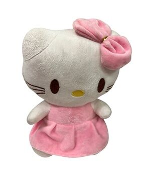 Kitty Plush Doll - Pink & White